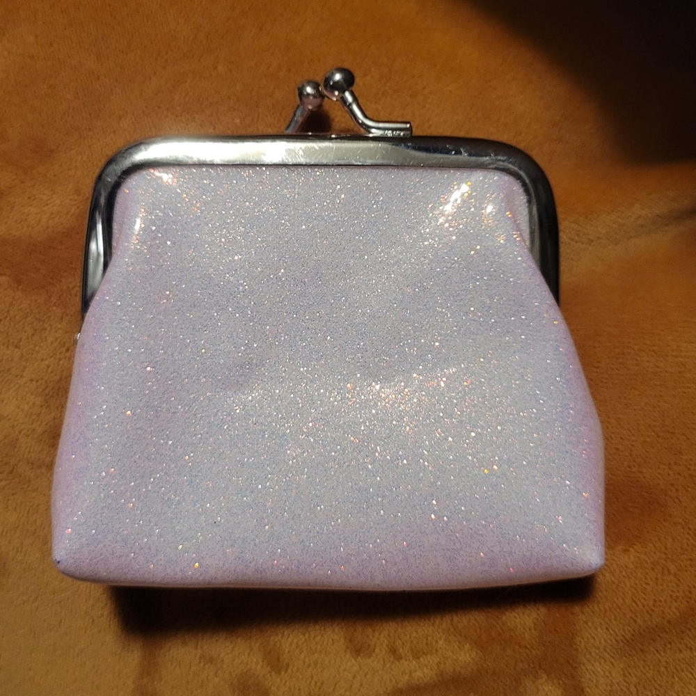 pink coin purse